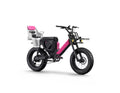 Pawkymo electric bike with child seat installed, designed for safe and convenient family commuting around the city.